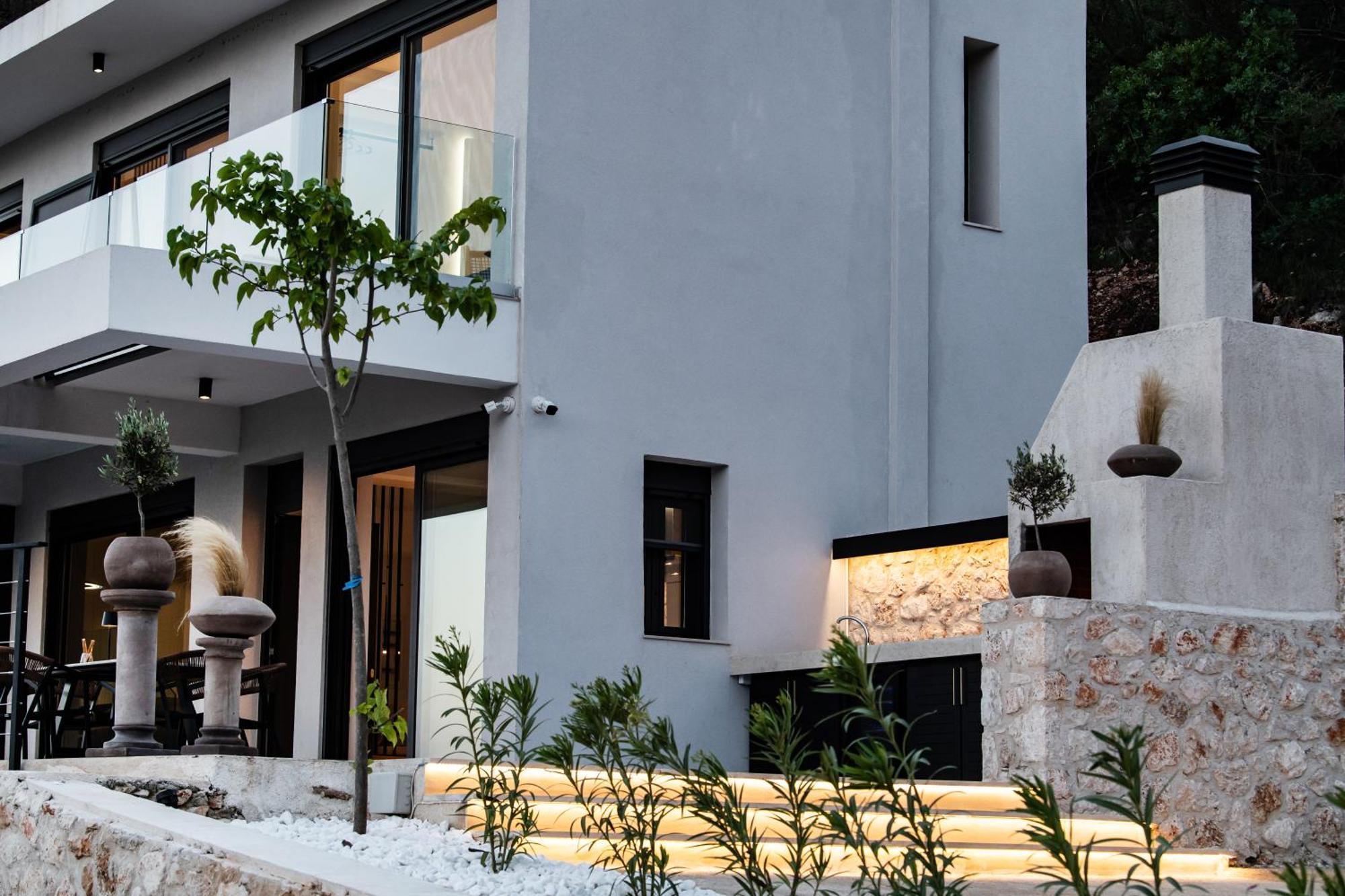 Pantea Luxury Villa Vasilikí Exteriér fotografie