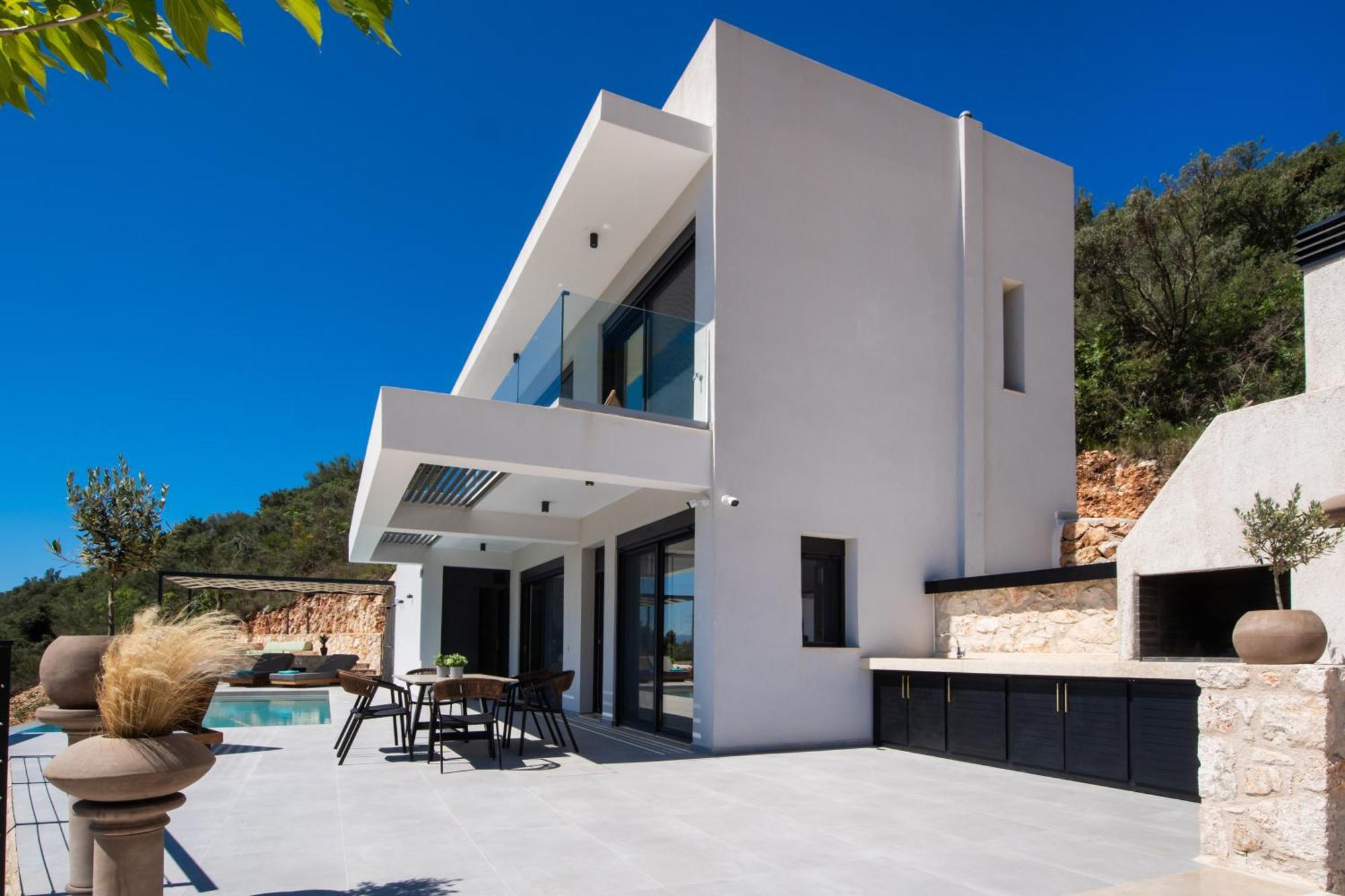 Pantea Luxury Villa Vasilikí Exteriér fotografie