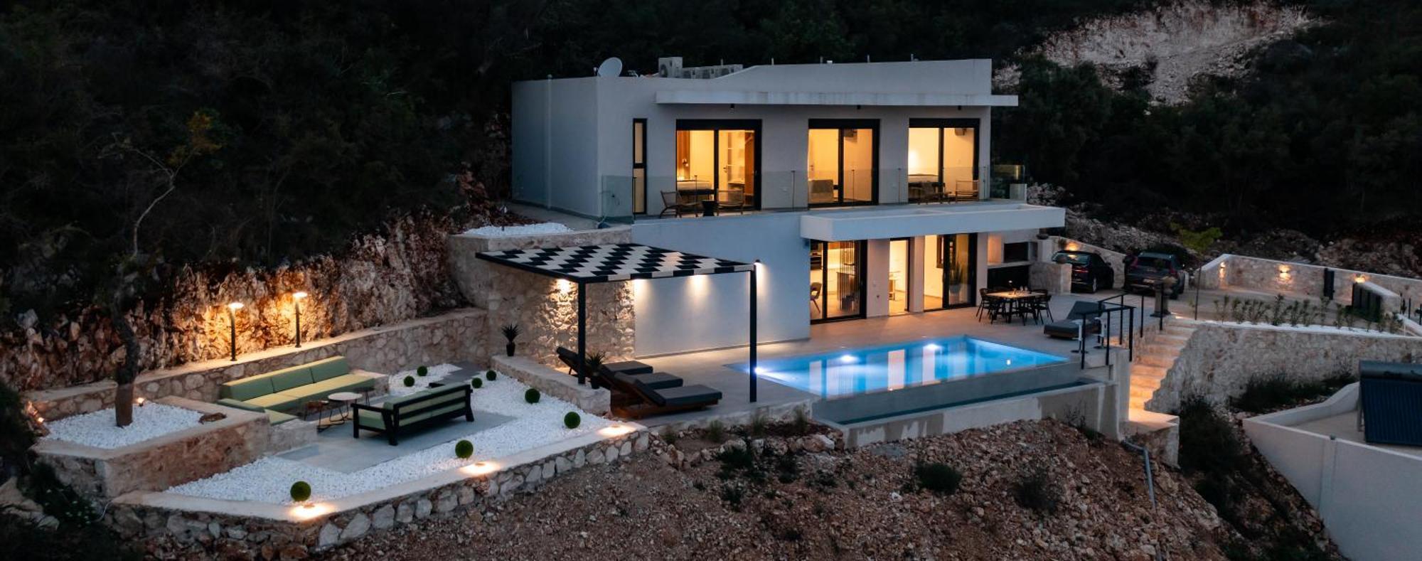 Pantea Luxury Villa Vasilikí Exteriér fotografie