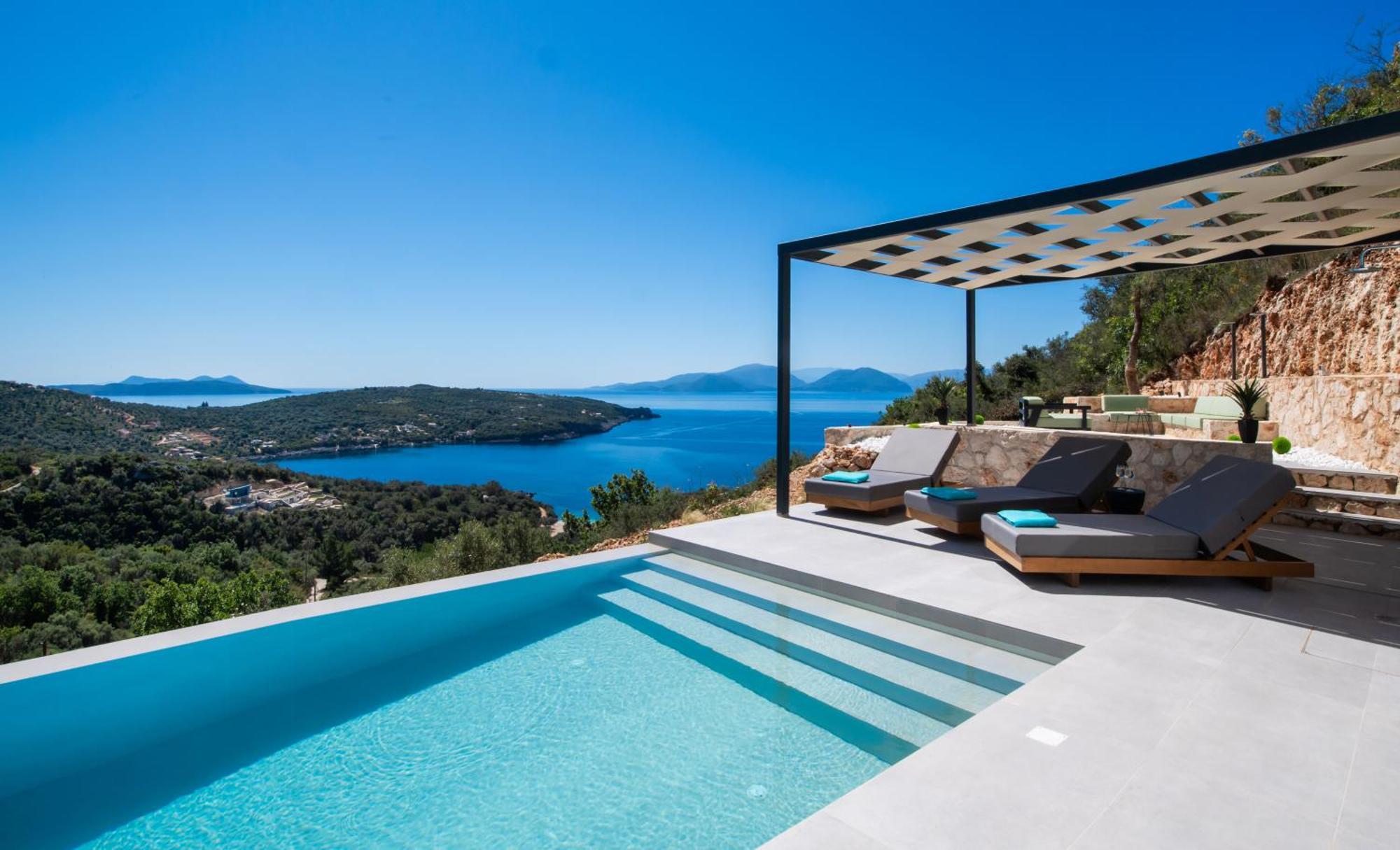 Pantea Luxury Villa Vasilikí Exteriér fotografie