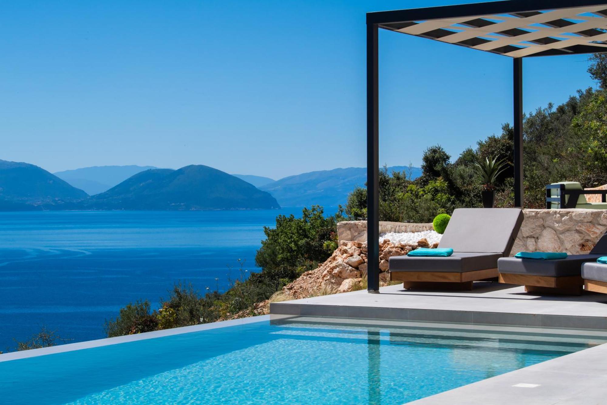 Pantea Luxury Villa Vasilikí Exteriér fotografie