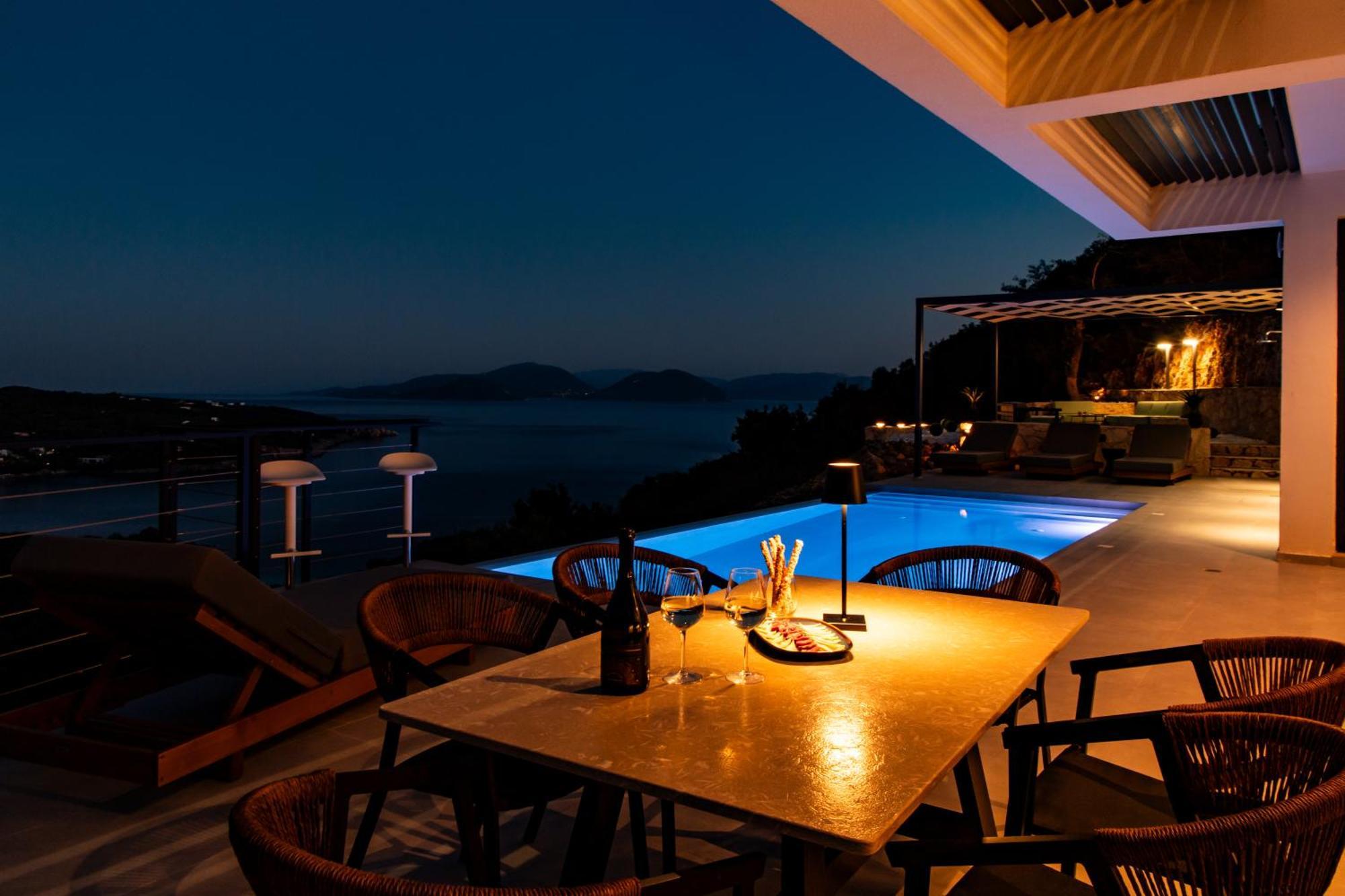 Pantea Luxury Villa Vasilikí Exteriér fotografie