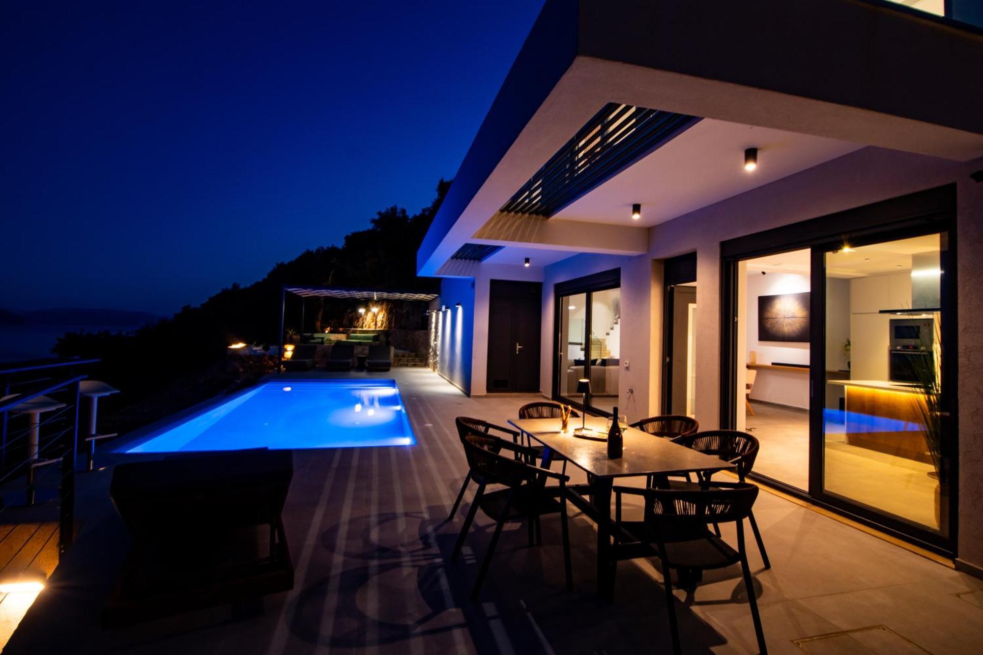 Pantea Luxury Villa Vasilikí Exteriér fotografie