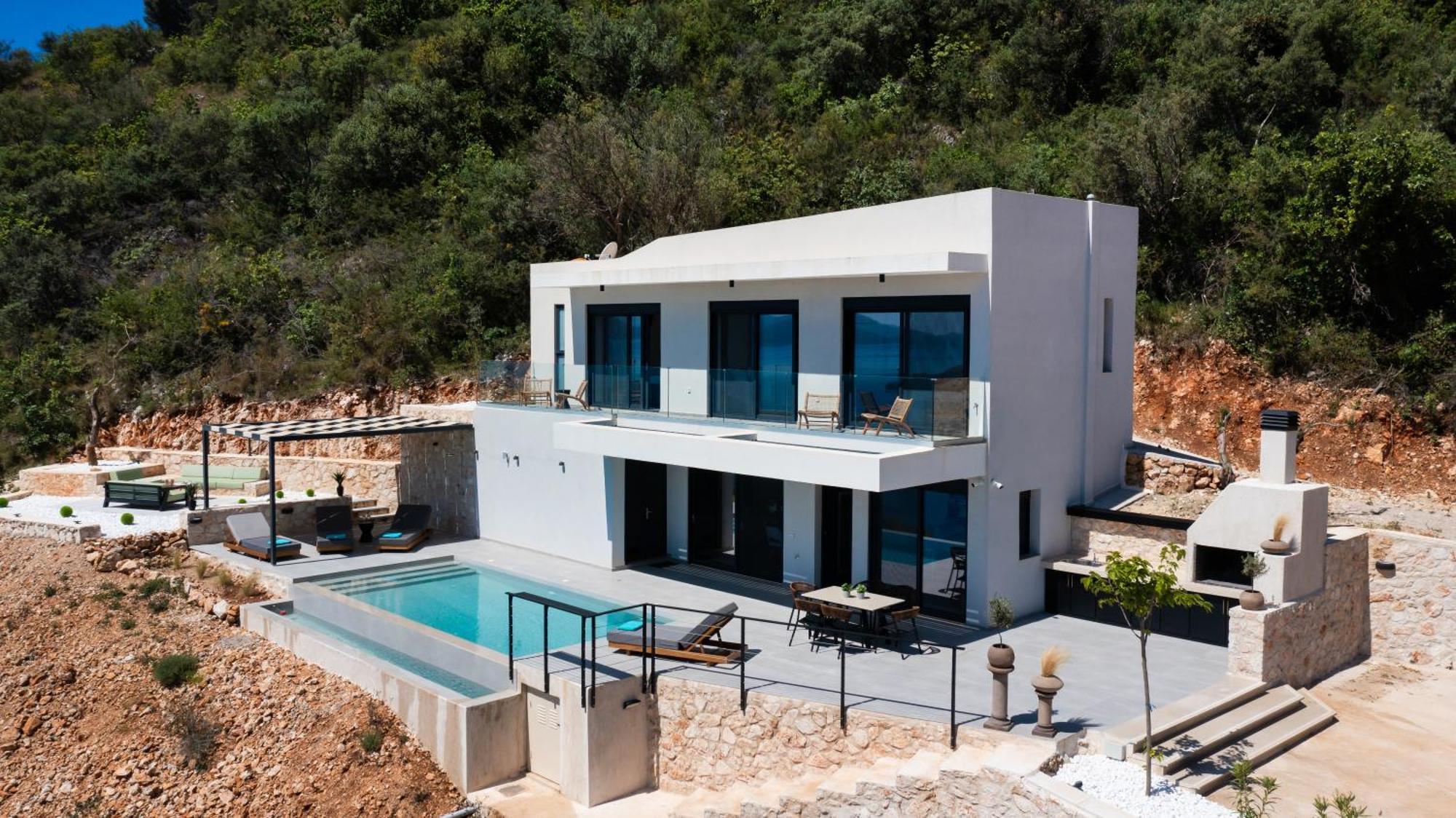 Pantea Luxury Villa Vasilikí Exteriér fotografie