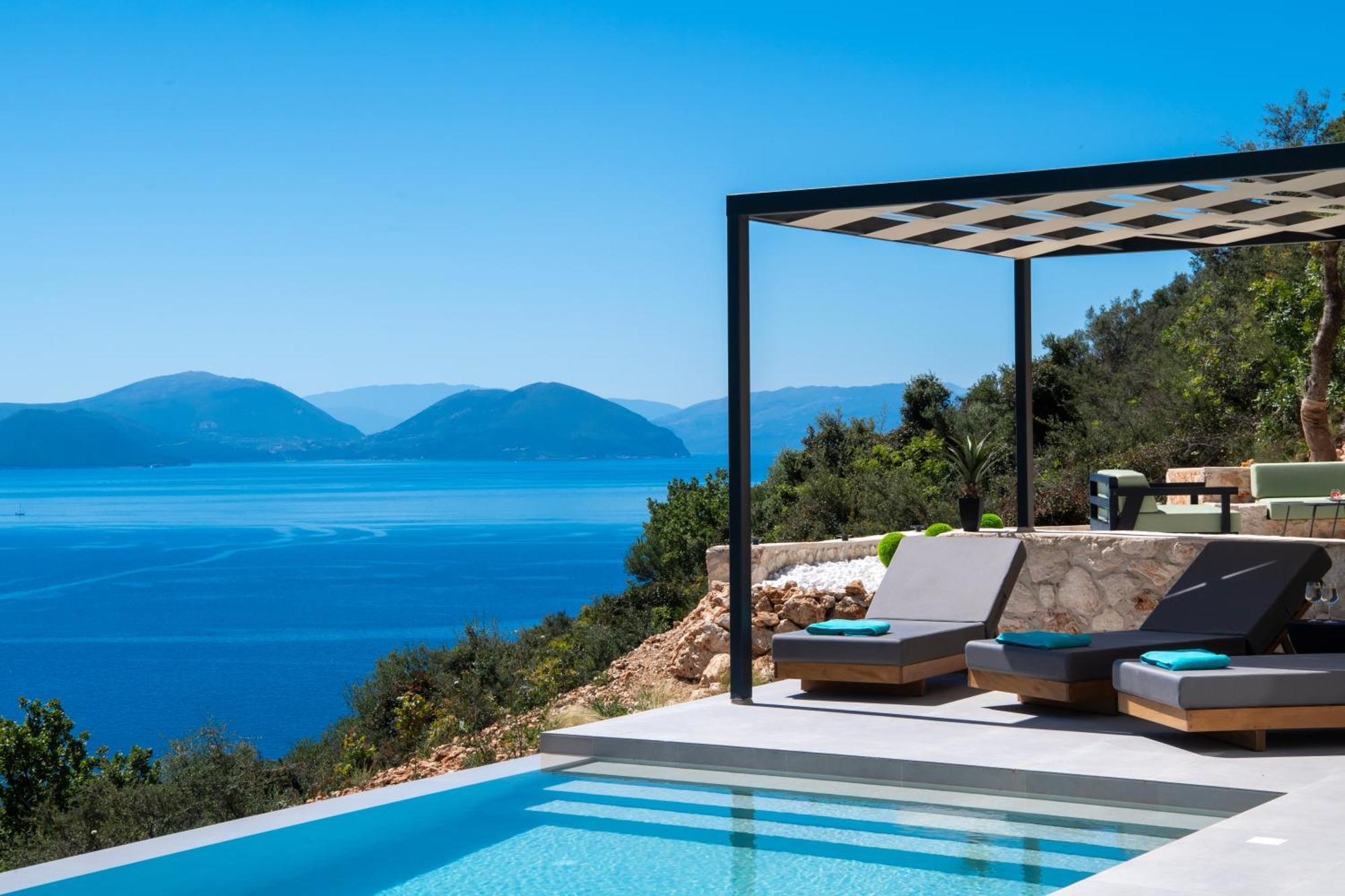 Pantea Luxury Villa Vasilikí Exteriér fotografie